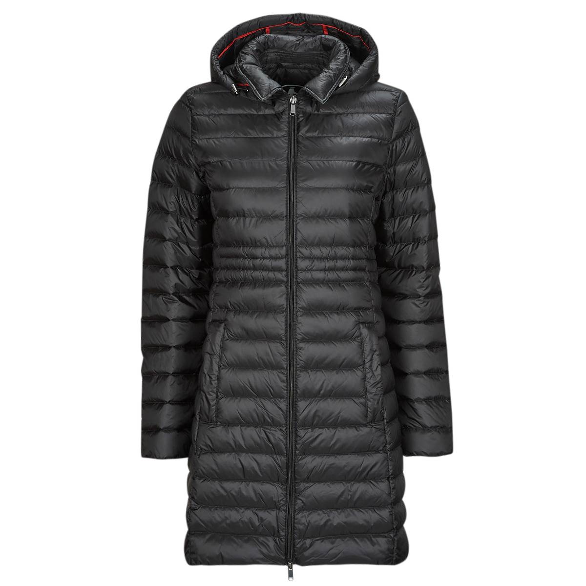 Women Long Nylon Puffer Jacket