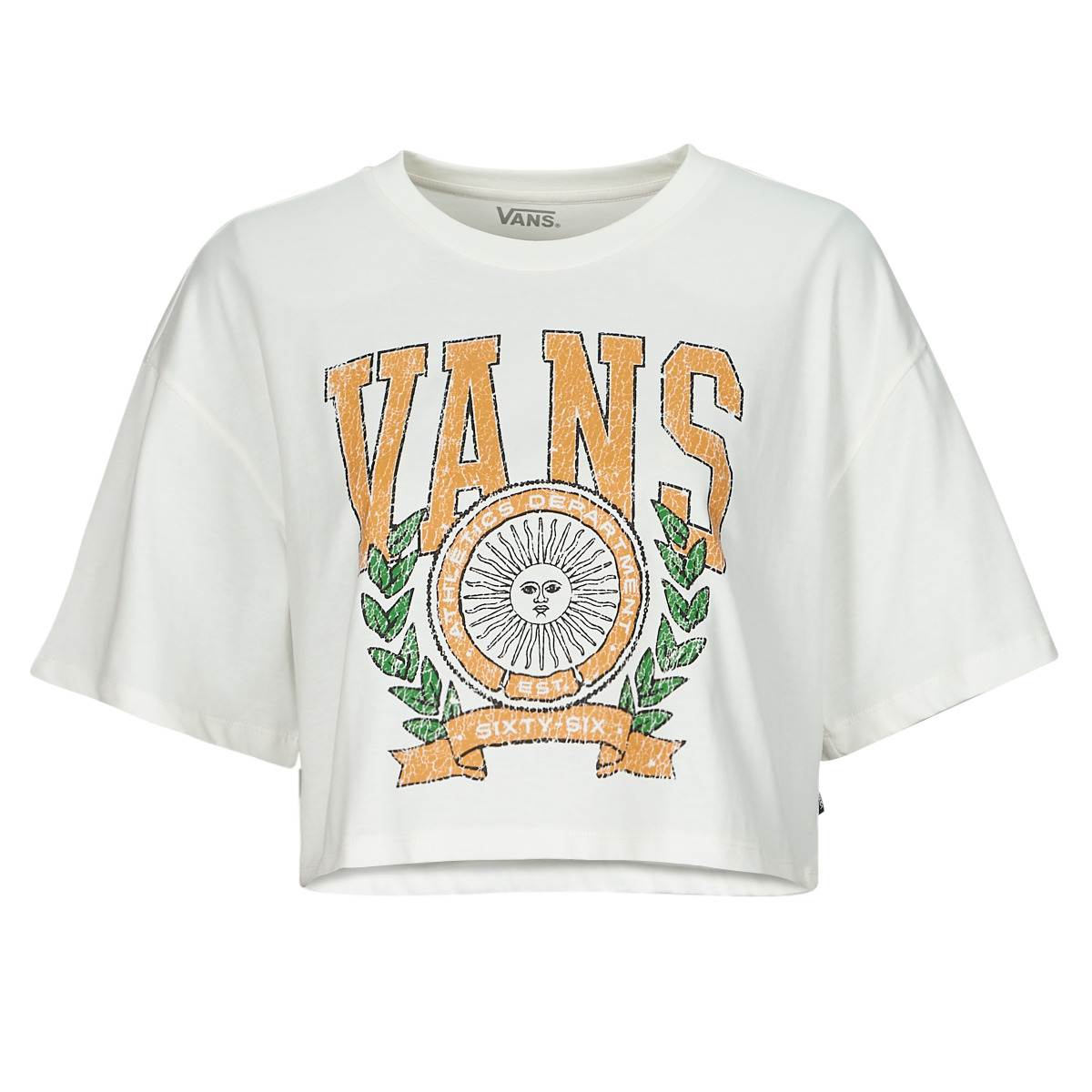Cropped Cotton T-Shirt