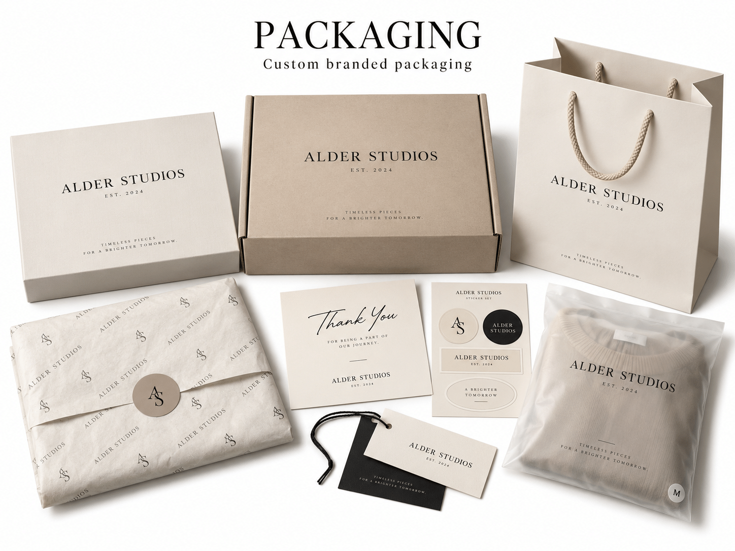 Sportege custom brand packaging