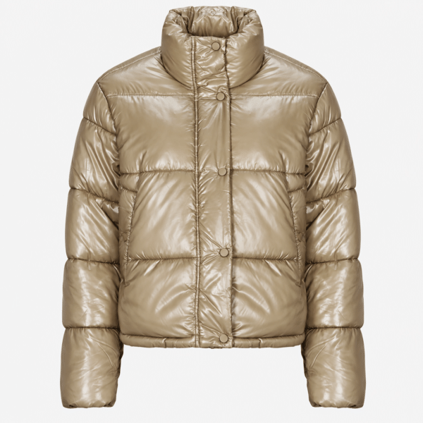 Glossy Puffer Jacket